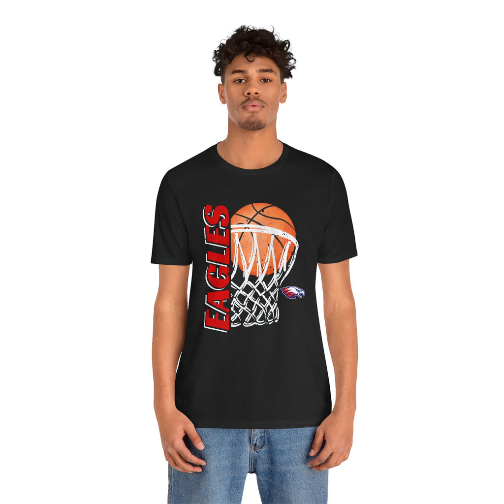 Distressed Hoops | Adult Tee